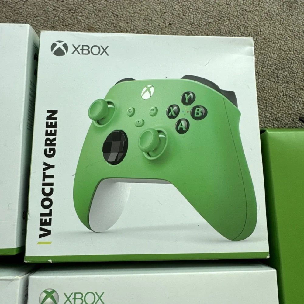 XBOX‎ Controller Empty BOXES ONLY Lot Of 6 W/ INSERTS And Papers